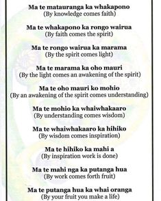 a poem written in an english language with the words'ma matarangaa ka w