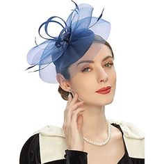 Category:Fascinators; Embellishment:Pure Color; Gender:Women's; Quantity:1 PC; Style:Flower,Elegant; Hats Category:Pillbox Hat; Occasion:Wedding,Kentucky Derby,Melbourne Cup,Cocktail,Royal Astcot; Material:Feathers; Front page:WE; Shipping Weight:0.05; Listing Date:08/25/2022 Mesh Headband, Kentucky Derby Fascinator, Derby Fascinator, Wedding Party Accessories, Party Hair Accessories, Feather Hair Clips, Tea Party Hats, Melbourne Cup, Feather Fascinators