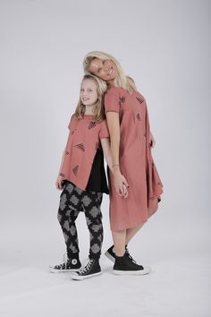 Mommy & Me matching styles / mini me / urban inspired prints/ streetwear / relaxed fit/ womenswear/ childrenswear #twinning Women Wear, Relaxed Fit, Street Wear