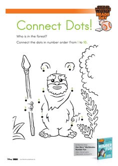 connect dots worksheet for children to learn how to draw an animal with numbers