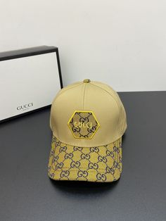 SHOP MORE LUXURY PRODUCTS HERE Description Gucci GG Baseball Hat Yellow GG Hat YellowAdjustable hook-and-loop closureCotton linen lining Includes box, dust bag.This product is of the premium quality. Dior Shirt, Gucci Shirt, Louis Vuitton Shirt, Chanel Shirt, Gucci Hat, Gucci Gg Marmont, Reversible Belt, Luxury Products, Loafer Mules