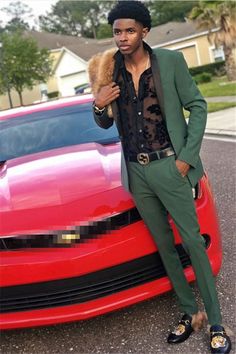 Bespoke Dark Green Men Suits Two Pieces Black Silk Shawl Prom Outfit Hoco Outfit Ideas For Guys, Prom Suits For Men Unique, Prom Guys, Suits For Men Black, Men Prom Outfit, Prom Outfits Men, Business Suits For Men, Guys Prom Outfit, Drip Clothes