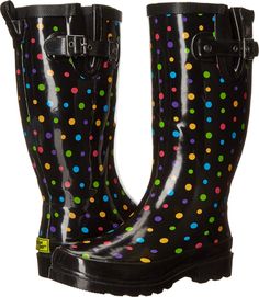 PRICES MAY VARY. WATERPROOF RAIN BOOT | Our Western Chief Women's Printed Tall Rain Boots are made with rubber, which is waterproof and durable. The handmade vulcanized construction prevents weak spots in seams and allows us to make our fun designs. SOFT AND COZY POLY/COTTON LINING | We line our women's boots with soft, polyester/cotton blend lining to give comfort. Our lining also absorbs moisture. You will stay dry, cozy, and warm in these boots! COMFORTABLE INSOLE | We know standing on your f