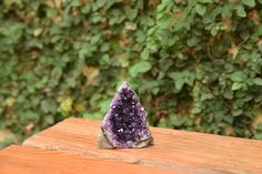 This amethyst has the highest quality of the semi precious stones. Its intense deep purple color is characteristic of the geodes extracted from URUGUAY, one of the few places in the world where you can find these formations. ✧ MEASURES (approximately) XL cluster (approximately) Width: 3 to 4 in x Height: 5 in. Weight 1 to 1.5 lb. (500 to 700 gr) PST! XL CLUSTER BRINGS A GIFT WRAP BOX INCLUDED!! ✧ Our pieces are totally organic and natural and didn't suffer any chemical process. ✧ The back and ba Third Eye Chakra Stones, Raw Amethyst Crystal, Amethyst Cathedral, Crystal Amethyst, Deep Purple Color, Raw Amethyst, Amethyst Geode, Amethyst Cluster, Birthstone Gifts