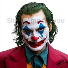 Joker Makeup Men, Joker Emoji, Joker Joaquin, Stickers Whatsapp, Emoji Clipart, Emotes Discord, Joker Makeup, Discord Emotes, Style Kawaii