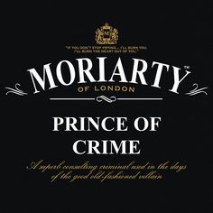 Moriarty Sherlock Moriarty, Benedict And Martin, Jim Moriarty, James Moriarty, Bbc Sherlock, Andrew Scott, Tea Shirt