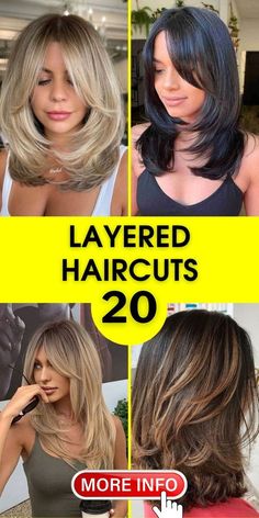 Long Length Haircut With Layers Straight, Haircut Styles For Long Straight Hair, Medium Hair With Long Layers Straight, Long Shoulder Length Hair Straight, Short Womens Haircuts Straight Hair, Womens Medium Long Haircut, Haïr Cut With Layers Medium, Medium Hairstyles For Straight Hair, Layer Haircut Straight Hair