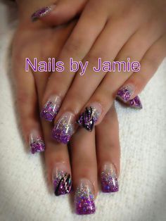 Nv salon & spa Eugene Oregon Cheap Nail, Spirit Finger, Nail Art Pictures, Gradient Nails, Sparkly Nails, Colorful Nail Designs, Nail Designs Glitter, I Love Nails