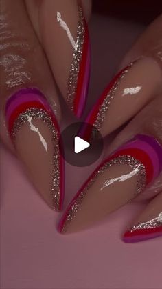 Kiyah🦋 𝕷𝖎𝖈𝖊𝖓𝖘𝖊𝖉 𝕹𝖆𝖎𝖑 𝕬��𝖗𝖙𝖎𝖘𝖙 on Instagram: "How to book: 
– designed nails, medium, colored acrylic 

#dmvnails #satisfying #pinknails #valentinesnails #757nails #804nails #404nails #305nails #reels #nail #nailsofinstagram #nailreels #nailtech #757nailtech #heartnails #702nails #entrepreneur #nailtech #RedNails #nudenails #powerpuffnails #glitternails #almondnails"