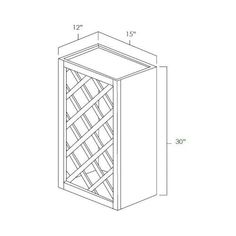 Black Shaker 30 H x 15 W Lattice Wine Rack Lattice Wine Rack, Black Shaker Kitchen Cabinets, Black Shaker Kitchen, Green Shaker Kitchen, Face Frame Cabinets, Granite Vanity Tops, Plywood Shelves, Hardwood Doors, Framed Cabinet