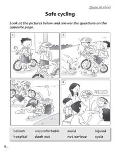 an image of a page with instructions on how to use the safety cycle for children