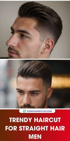 Haircut for Men Trendy Haircuts For Straight Hair, Haircut For Straight Hair Men, Haircuts For Straight Hair Men, Straight Hair Men, Haircut For Straight Hair, Haircuts For Straight Hair, Men's Hairstyle