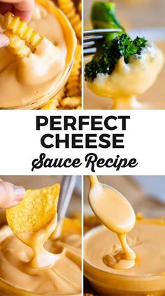 the process to make perfect cheese sauce recipe