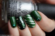 Slytherin Nails, Mix Nails, Potter Nails, Harry Potter Nails, Fingernails Painted, Book Fashion, Glamour Nails, Manicures Designs