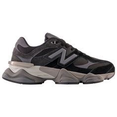 Zapatillas New Balance, New Balance 9060, Tech Aesthetic, Sport Style, Triple Black, Pig Skin, Air Max 1, Athletic Outfits, Adidas Samba