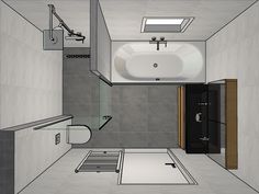 a drawing of a bathroom with a bathtub and sink