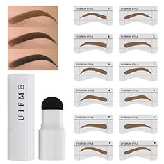 Eyebrow Template, Eyebrow Stencils, Tinted Eyebrow Gel