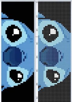 an image of some sort of pixellated object in blue and black with white dots on it