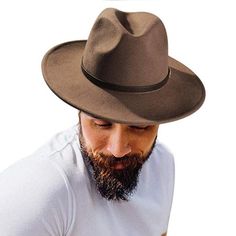 Classic Fedora Hats for Men and Women. Made of 100% Australian Wool Felt, in sizes 56-59.5cm circumference;Medium 56 to 57.5 cm (22-22.6 inch),Large 58 to 59.5 cm(22.8-23.4 inch);This Australian Wool Felt Fedora hat is trimmed with a leather sweatband on the outside; Wearable for just about any occasion and any time of year: work, nights out, Rainy days , Holidays, sun day;This width of fedora hat brim 7cm/2.75" and height of the hat crown 13cm/5.1" is everybody's Bday Hat, Mens Summer Hats, Fedora Hats For Men, Hats Outfit, Men Fashion 2020, Fedora Hat For Women, Cap Winter