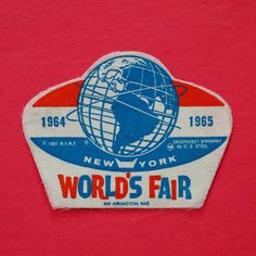 a red shirt with the words world's fair on it