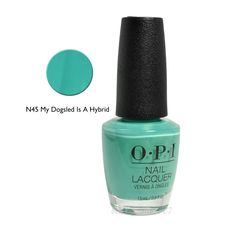 OPI Nail Polish N45 My Dogsled Is A Hybrid 0.5oz Opi Nail Polish, Opi Nails, Dog Sledding, Nail Lacquer, You Nailed It, Manicure