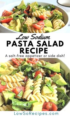 Low Sodium Pasta Salad, Low Sodium Pasta, Vegetarian Instant Pot Recipes, Sodium Free Recipes, Easy Low Sodium Recipes, Heart Healthy Recipes Low Sodium, Instant Pot Vegan, Vegan Instant Pot