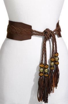 Nordstrom Outfit, Handmade Leather Belt, Embellished Belt, Women's Belts, Belt Design, Fashion Belts, Belt Tying, Fantasy Clothing