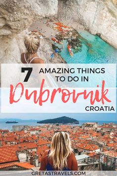 croatia with the text 7 amazing things to do in duboronk croatia