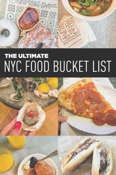 the ultimate nyc food bucket list