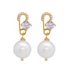 These earrings are part of Valerie Chic’s new Maldives Escape Limited Edition Collection. Baroque pearls with irregular shape makes their unique charm and have been favoured by the queen and royal families for years. Baroque pearls represent elegance, sophistication, luck, success, and prosperity. Safety pin has been so trendy especially during Met Gala. The earrings are effortless chic and elegant that would match any outfit, especially holiday dresses.  Please note that each pearl is unique that no two pieces are the same. Our jewellery is handmade in Germany. Our jewellery can be taken care when you clean it with a microfiber cleaning cloth, avoid using chemicals or water, and do not leave the jewellery in extremely hot, humid weather. Materials include crystal, gold-plated brass, fresh Effortless Chic Style, Humid Weather, Baroque Pearl Earrings, Chic And Elegant, Forever Jewelry, Royal Families, Jewelry Ring Box, Chic Jewelry, White Crystal