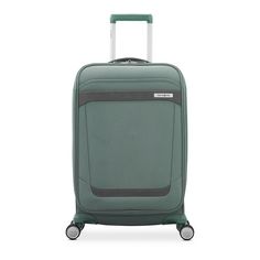 Dimensions: 14.5' x 8.5' x 21.25'.Bag weight: 8.31 lbs. lbs..Make every destination your runway with Elevation Plus Collection. An entirely new approach to Samsonite design – created to feel fresh and contemporary to keep up with the traveler who's always moving..1.5' expansion.RightHeight™ Handle System offers multiple 1-inch incremental height adjustments for a highly customized fit.Recessed 360° dual spinner wheels for effortless maneuverability on any surface.Retractable ID tag.Compression p Green Luggage With Sleeve For Business Trips, Modern Green Luggage With Sleeve, Modern Green Travel Luggage, Functional Green Rectangular Luggage, Green Luggage With Sleeve For Overnight Trips, Green Luggage With Sleeve For Trip, Modern Green Travel Cases, Rectangular Green Luggage For Overnight Trips, Green Travel Cases With Luggage Sleeve