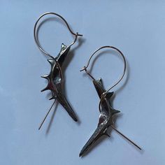 Welfleet Earrings Water Genasi, Fish Skeleton, Fish Bones, Body Decor, Tiny Island, Fish Earrings, Technical Skills, Chunky Earrings, Fish Bone