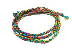 This rainbow with pink friendship bracelet is one of our most requested colors schemes! The bracelet is braided with nine colors: red, orange, yellow, green, blue, purple, and pink.  The soft, high-quality cotton used is lightweight and colorfast so you can wear it non-stop, even to the shower or Duct Tape Jewelry, Pink Friendship Bracelet, Braided Friendship Bracelet, Cotton Bracelet, Beach Bracelet, Surfer Bracelets, Beach Bracelets, Detailed Jewelry, Bleu Violet