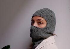 "Balaclava, balaclava hat, full face mask, ski mask, Gift for her🔸 A store that is different! Hand-woven products, created in our studio with our own hands 🔸 Welcome to our announcement, you will find the best quality woven product here! Knitted balaclava, bag, hat, clothe - this is our world. A world where we create and sew handmade products specifically for the customer. The approval received from the local market made us decide to present our products to you - to the world community. For a Gray Full Face Balaclava For Winter, Handmade Full Face Balaclava One Size, Handmade One Size Balaclava For Outdoor Use, Handmade One-size Balaclava For Outdoor, Handmade Full Face Balaclava For Winter, Warm Full Face Balaclava One Size Fits Most, Warm Full Face Balaclava One Size, Handmade Winter Balaclava For Outdoor, Cool Winter