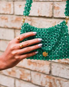 Handmade Customizable Beaded Shoulder Bag Red Orange Pink | Etsy Trendy Beaded Bag As Gift, Trendy Beaded Bag For Gift, Trendy Beaded Bag As A Gift, Trendy Small Handmade Bag, Trendy Green Beaded Bag, Rectangular Bag With Beaded Chain For Gift, Rectangular Bags With Beaded Chain For Gift, Beaded Shoulder Bag, Message Bag