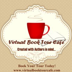 the virtual book tour cafe logo