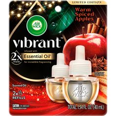 air wick vbrant essential oil refills, 2 x 25ml