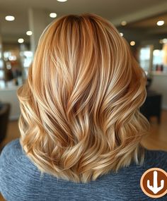 Why Choose Wavy Copper-Blonde Shag Discover the Secret 🌟 Ginger Blonde Brown Hair, Ginger Hair Blonde Highlights, Blondish Hair, Fall Hair Inspiration, Copper Blonde Balayage, Blonde Shag, Hair Colors For Blondes, Brown Hair Color Shades