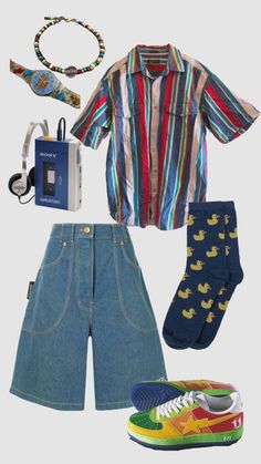 Silly Clothes Aesthetic, Quirky Style Outfits, Silly Outfits, Cooler Style