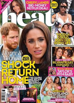 the cover of heart magazine featuring prince harry and his wife, pipi - elizabeth