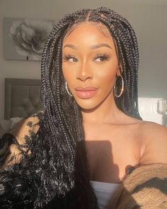 Mariam Musa, Loc Wig, Braids Boho, Knotless Braid, Faux Loc, Twist Box Braids, My First Wig, Full Lace Front Wigs, Braid Wig