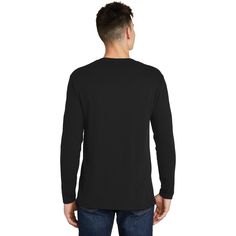 Find the District® Very Important Tee® Long Sleeve T-Shirt at Michaels. com. An important addition to any closet. 4.3-ounce, 100% combed ring spun cotton, 30 singles. An important addition to any closet. Details: Available in multiple colors and sizes 4.3-ounce, 100% combed ring spun cotton, 30 singles 50/50 combed ring spun cotton/poly (Heathers) 90/10 combed ring spun cotton/poly (Light Heather Grey) Slightly slimmer body 1x1 rib knit neck Tear-away label Shoulder to shoulder taping Open hem s Black Long Sleeve Pre-shrunk T-shirt, Wholesale Clothing, Long Sleeve T Shirt, Rib Knit, Heather Grey, Long Sleeve Tshirt Men, Long Sleeve Tshirt, Long Sleeve Tees, Men Sweater