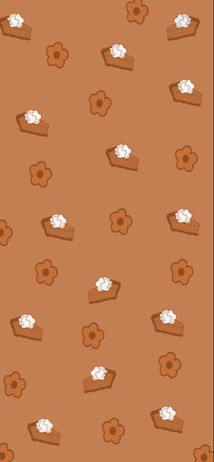 an image of some food on a brown background