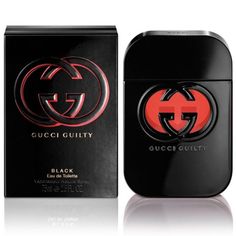 GUCCI GUILTY Black, introduced in 2012, is a sensual oriental floral, inviting you to indulge in your burning desires. Life is thrilling and meant to be lived to the fullest. GUCCI GUILTY Black: indulge in your burning desires.Top Notes: Pink Pepper, Red FruitsMiddle Note: VioletBottom Notes: Patchouli, Amber Bvlgari Perfume Woman, Gucci Cologne, Gucci Guilty Black, Gucci Fragrance, Bvlgari Perfume, Gucci Perfume, Black Perfume, Gucci Guilty, Travel Perfume