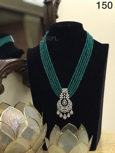 Pearl Choker Wedding, Kerala Jewellery, Wedding Jewelry Silver, Kundan Jewellery Set, Jewelry Kundan, Diamond Pendent, American Diamond Jewellery