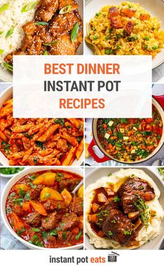 the best dinner instant pot recipes