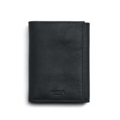 Handcrafted from premium Navigator leather, our Trifold Wallet is built to keep your cards and cash secure and designed with your pockets in mind. It features six faille-lined card pockets, three open pockets and a leather-lined cash pocket. The wallet is also equipped with a special lining that helps protect against Radio Frequency Identification (RFID) fraud involving the unauthorized scanning of your debit and credit cards. | Shinola Men's Trifold Wallet In Black Navigator Leather Leather Trifold Wallet For Business, Leather Lined Trifold Wallet For Business, Black Trifold Wallet For Business, Black Leather Trifold Wallet For Everyday, Casual Black Leather Trifold Wallet, Black Classic Trifold Wallet, Black Trifold Wallet With Coin Pocket, Black Leather Trifold Card Holder, Black Leather Trifold Wallet