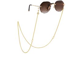 "18k Shiny Gold Glasses Chain,Cuban Chain Glasses Chains,Sunglasses Chain,Mask Chain,Dainty Eyeglasses Chain,Eyeglass Holder,Gold Sunglasses Chain,Sunglasses Chain Necklace,Sunglasses Strap,Sunglasses Chain Material: 18K Gold Plated Name:Gold Glasses Chains Colour: Gold Length: 31.5\"(80cm) Chain Length Shape:Cuban Chain Item No.:AWW-XJ1148 Occasion / Style: Stylish, Trendy, Classic, Casual, Simple, Vacation, Work Gift idea: Great Gift for mom, wife, girlfriend, daughter, girls, teen, friends on Elegant Gold Glasses Chains For Formal Events, Elegant Glasses Chains As Fashion Accessory, Party Glasses Chains With Gold Chain, Gold Chain Glasses Chain As Gift, Elegant Gold Chain Glasses Chains As Fashion Accessory, Gold Glasses Chains Fashion Accessory, Adjustable Gold Chain Glasses Chains As A Gift, Elegant Gold Glasses Chains, Trendy Gold Chain Link Glasses Chains