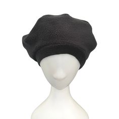 Black fleece beret for women * super cute beret is a timeless classic vintage style  * great gift for women * perfect addition to your fall and winter clothing * brightens up any outfit * one size fits all * super soft and comfortable fleece fabric, not lined * you can wear the hat in two ways- with the edge out or rolled inside.  The colour may be slightly different from the picture shown on the website caused brightness of different computer screen or the lighting. 🎀 Social media Tag us on In One Size Winter Beret, Elegant One Size Winter Beret, Trendy Adjustable Black Beret, Black One Size Winter Beret, Black Wool Beret Cap, Winter Beret, Cute Beret, French Beret Hat, Beret Cap