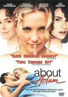 a movie poster for the film about ryan with two women and one man kissing each other